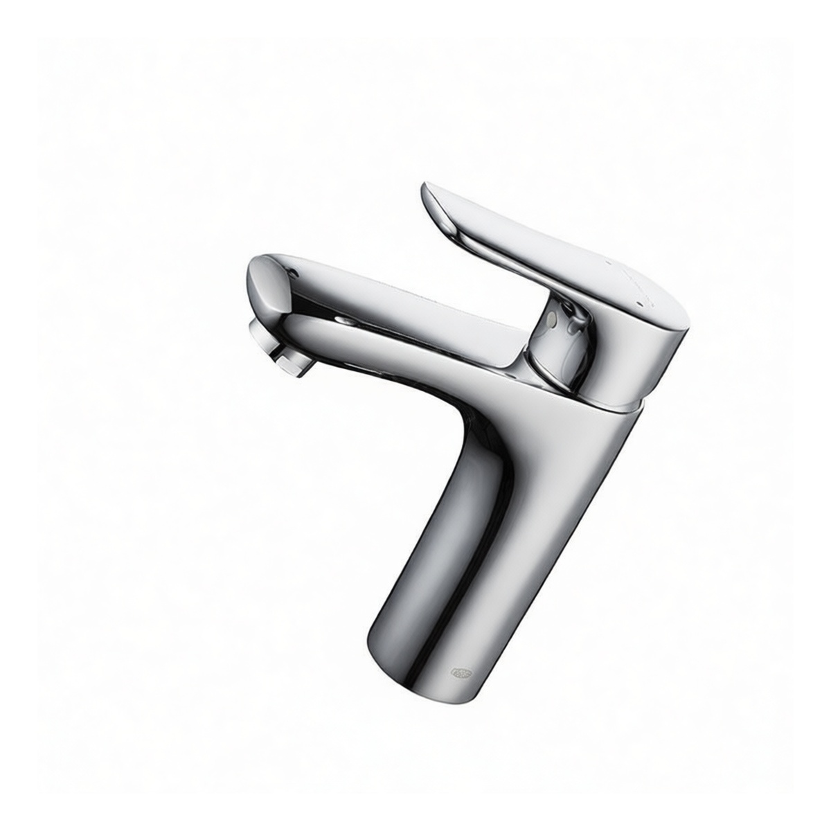 Single Hole Bathroom Sink Faucet, 1.5 in Copper Alloy, Hot & Cold