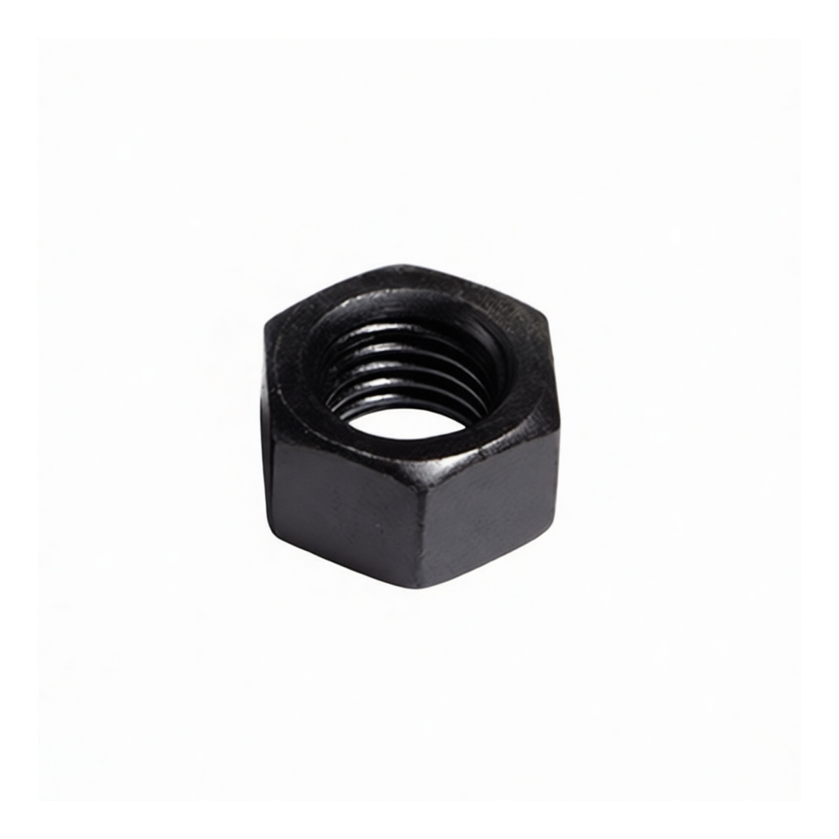 Grade 12 Alloy Steel M22 Hex Nut, Black Oxide, 1.417 in, Pkg Qty 50