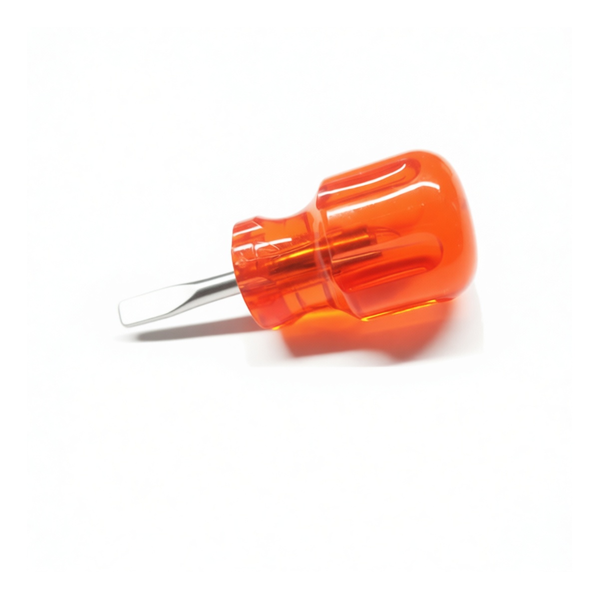 Flat Head Screwdriver, 0.22 in Steel Blade, Industrial Use, Pkg Qty 24