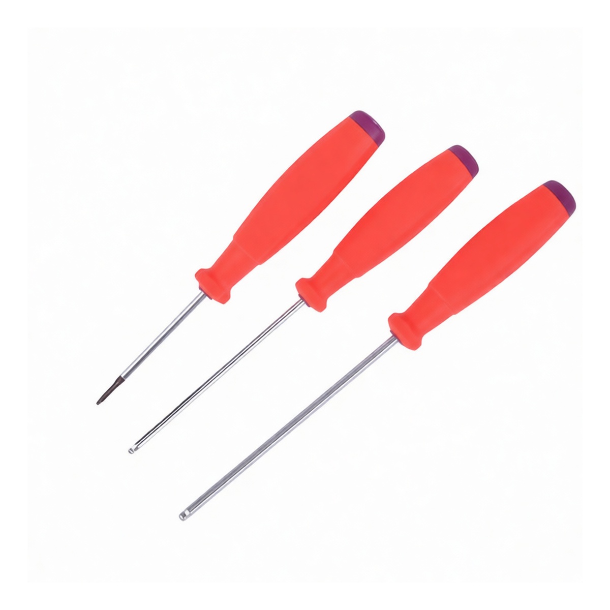 1/4-Inch Drive 3-Inch Ball Hex Screwdriver Bit, Chrome Vanadium Steel, Pkg Qty 25