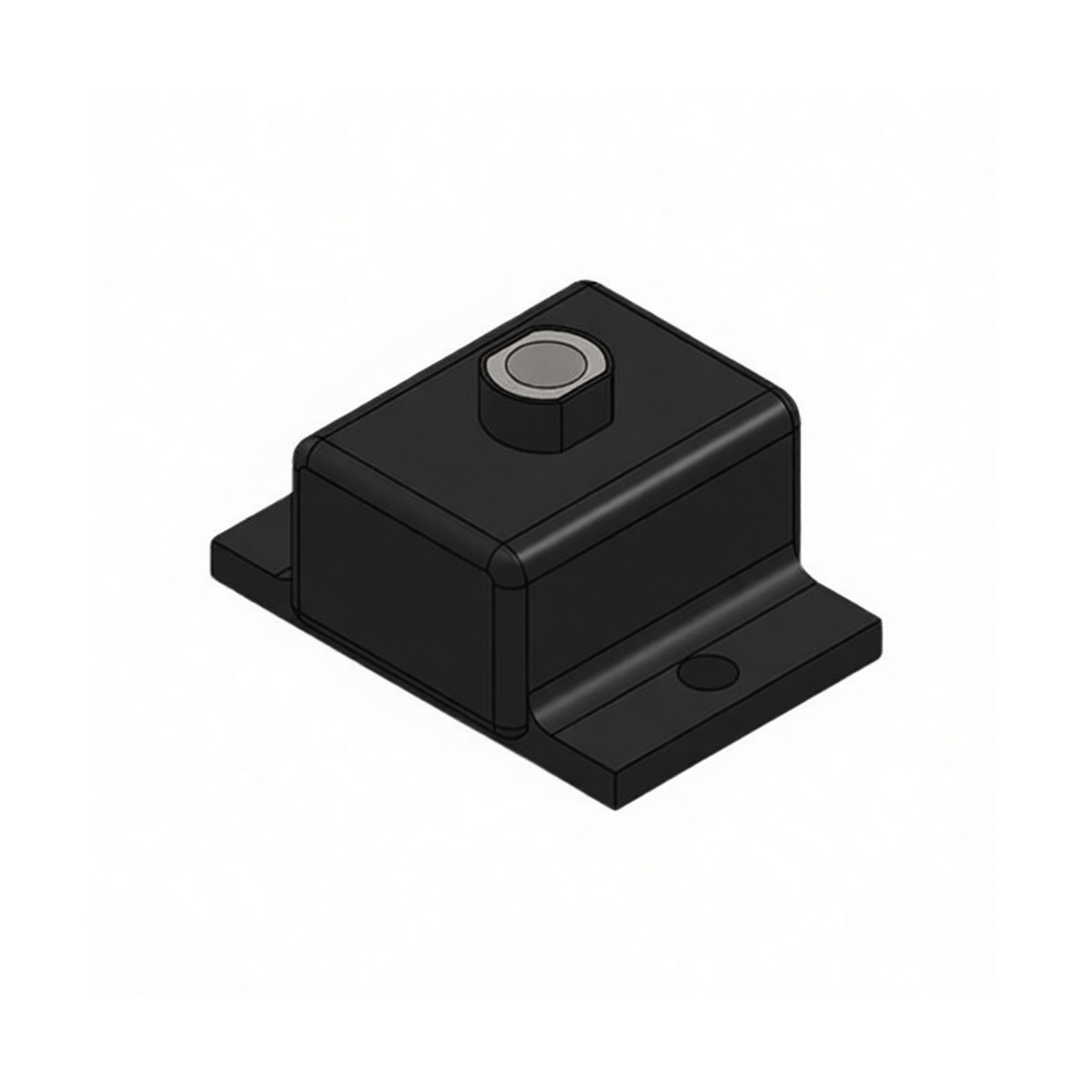 Rubber Vibration Isolating Mount 2.13 in 5.6 lbs Load M8 Thread, Pkg Qty 6