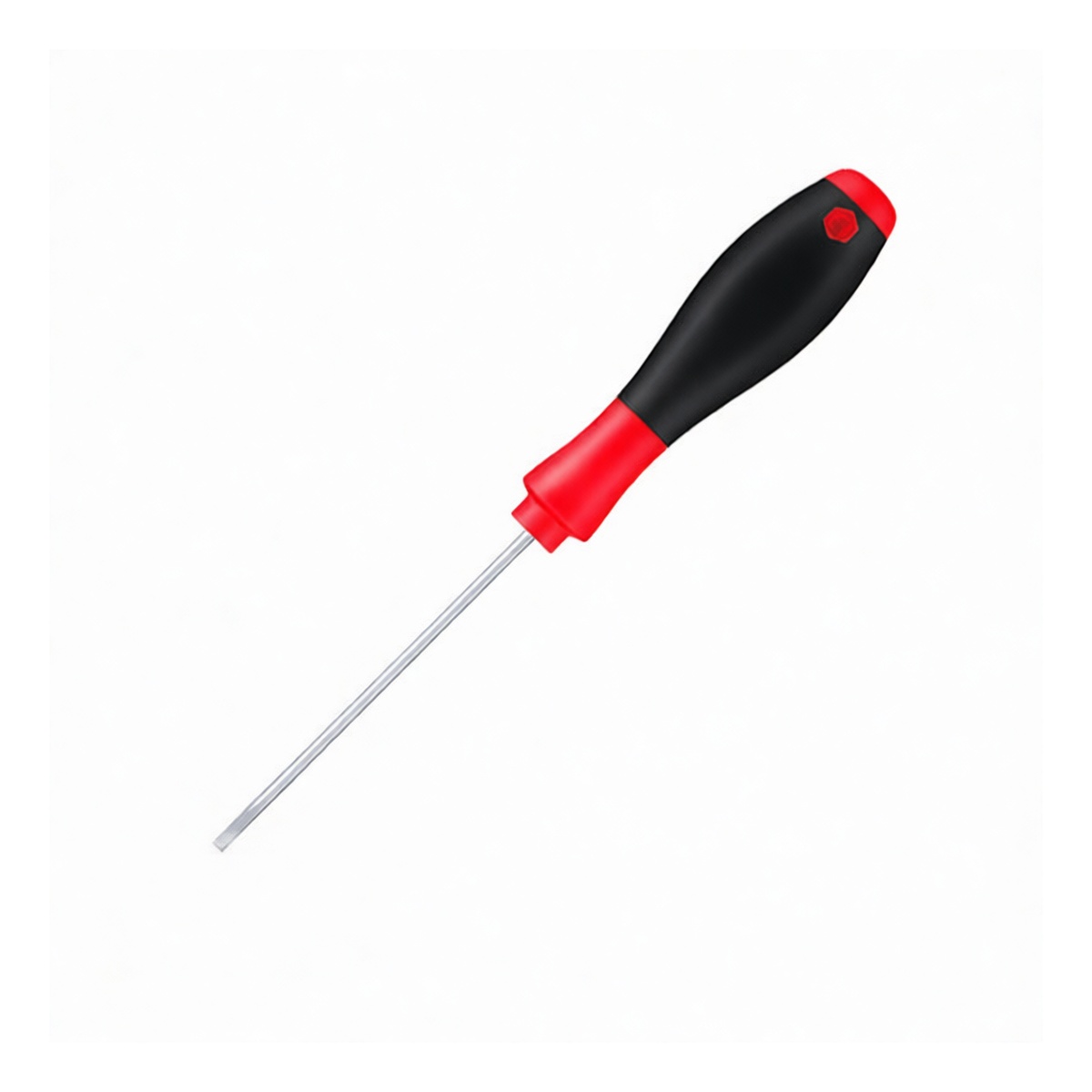 2.56 Inch Slotted Steel Machine Screwdriver, Pkg Qty 6