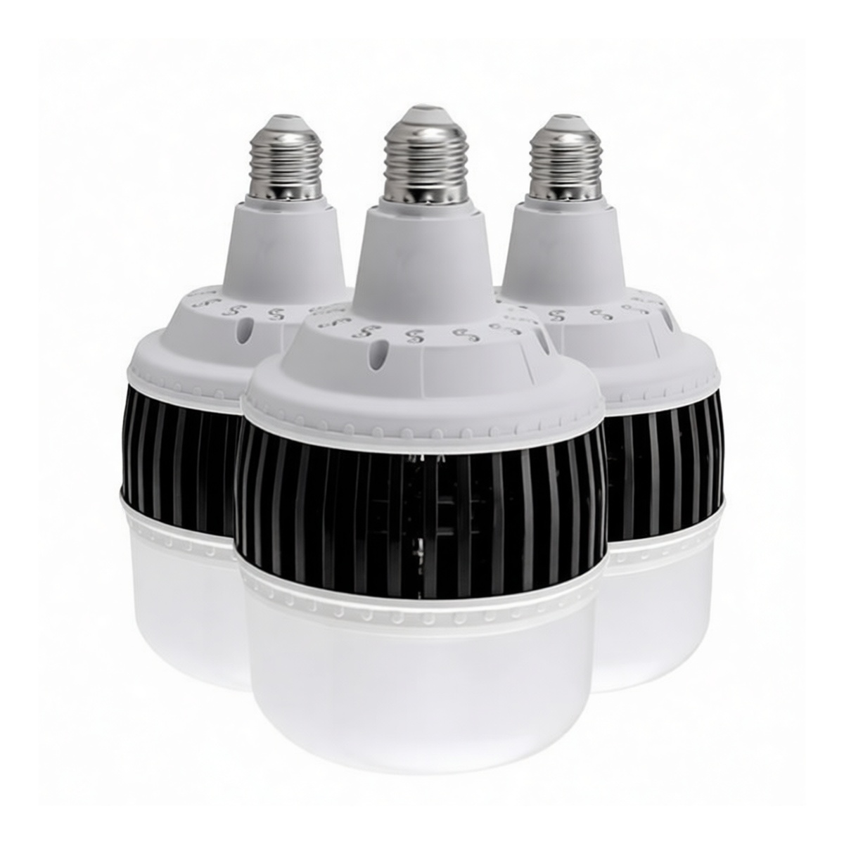 80W LED Track Light Fixture E27 6500K White Aluminum, Pkg Qty 100