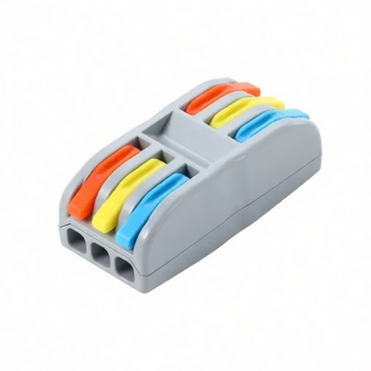 Polyamide Wireway Terminal Block ST 2.5, 24A 600V, 2.0 in, Pkg Qty 100