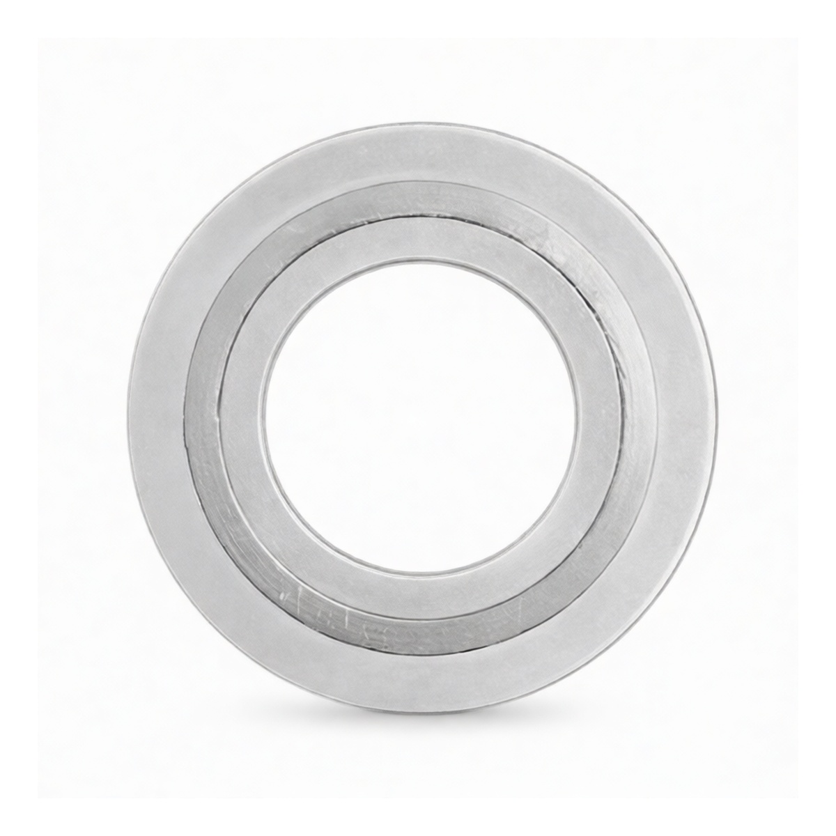 Metal Spiral Wound Gasket, 8 Inch, Graphite Filled, for Outdoor Piping, Pkg Qty 10