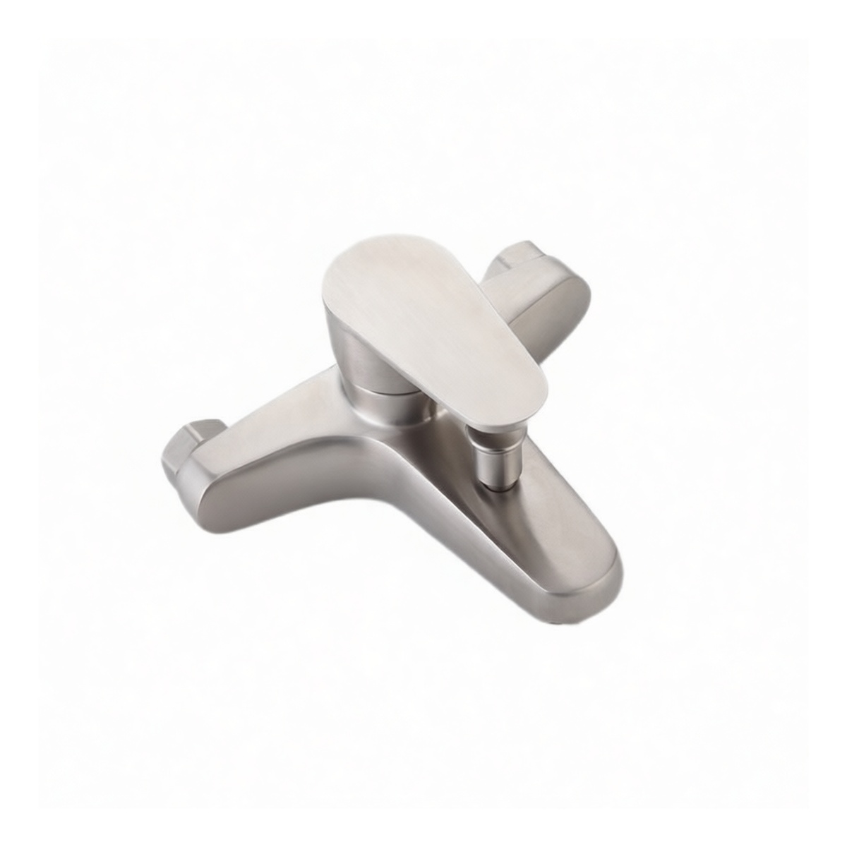 304 Stainless Steel 4-Inch Centerset Bathroom Sink Faucet, Pkg Qty 2