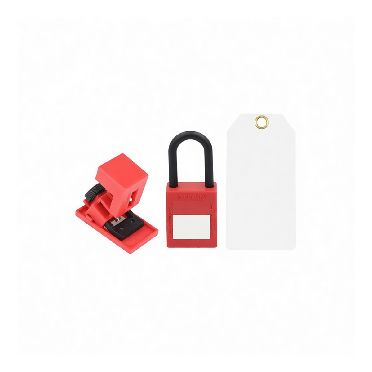 Plastic Molded Case Breaker Lockout Kit, One Size, Pkg Qty 12