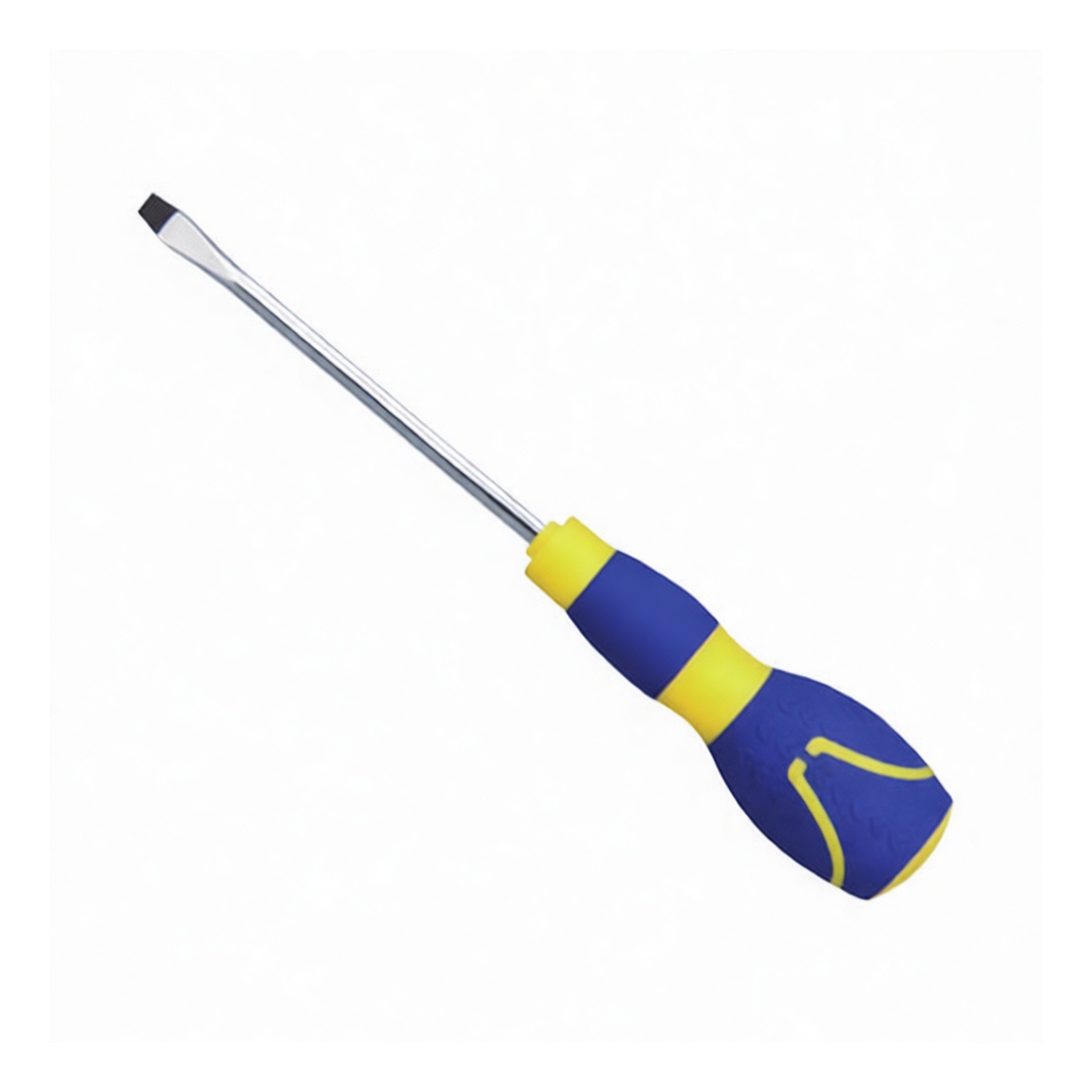 Chrome Vanadium Flat Head Screwdriver, 12 Inch, 0.24 Inch Drive, Pkg Qty 48