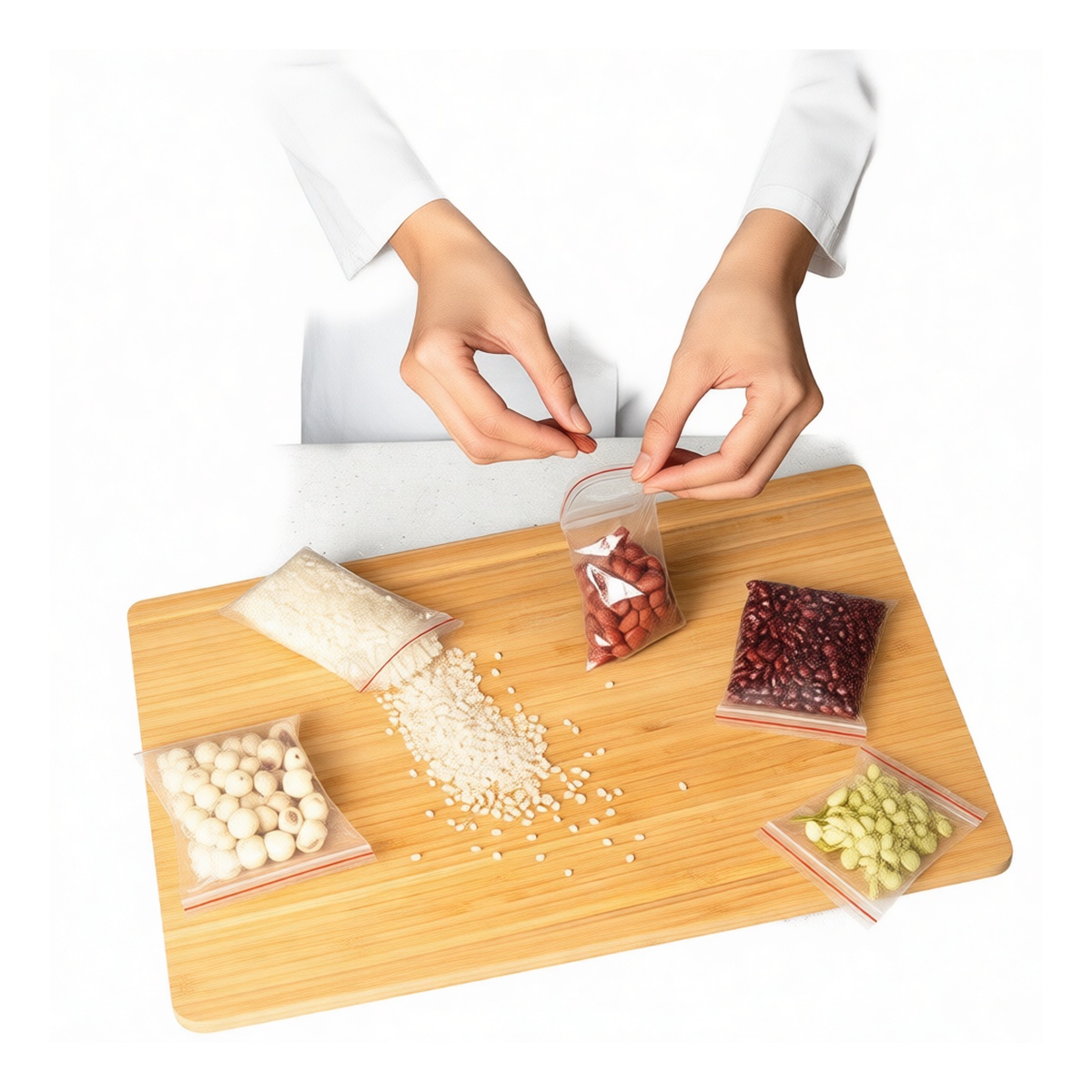 No. 3 PE Resealable Bag 3.74x2.76 in Clear for Retail, Pkg Qty 10000