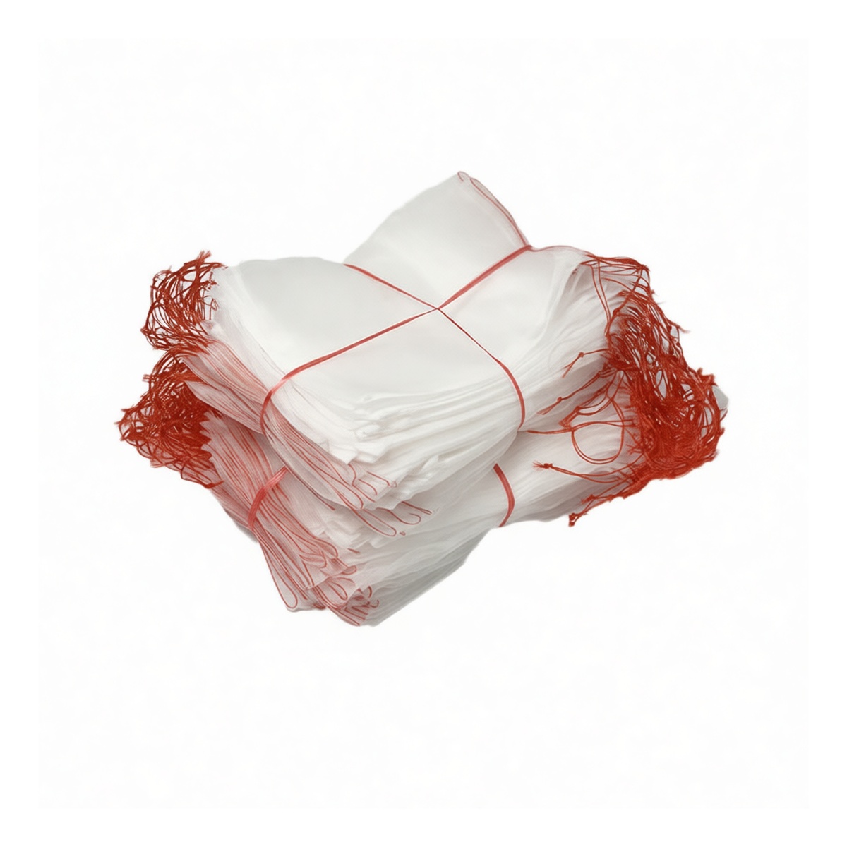 White Polyester Bird Net 55x41in 105lbs Load Passive Barrier, Pkg Qty 20