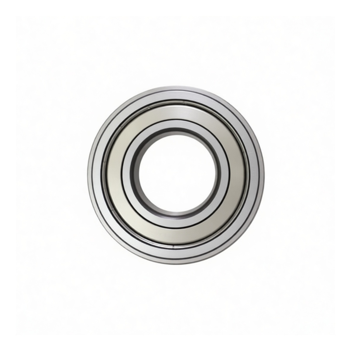 Steel Deep Groove Ball Bearing 0.67 in Bore 1.38 in OD 0.39 in L, Pkg Qty 12