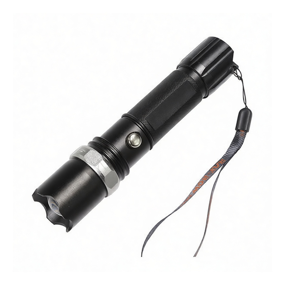 LED Aluminum Charging Flashlight RB-001, 6" Beam, 5000mAh, Rugged, Emergency Lighting, Pkg Qty 6