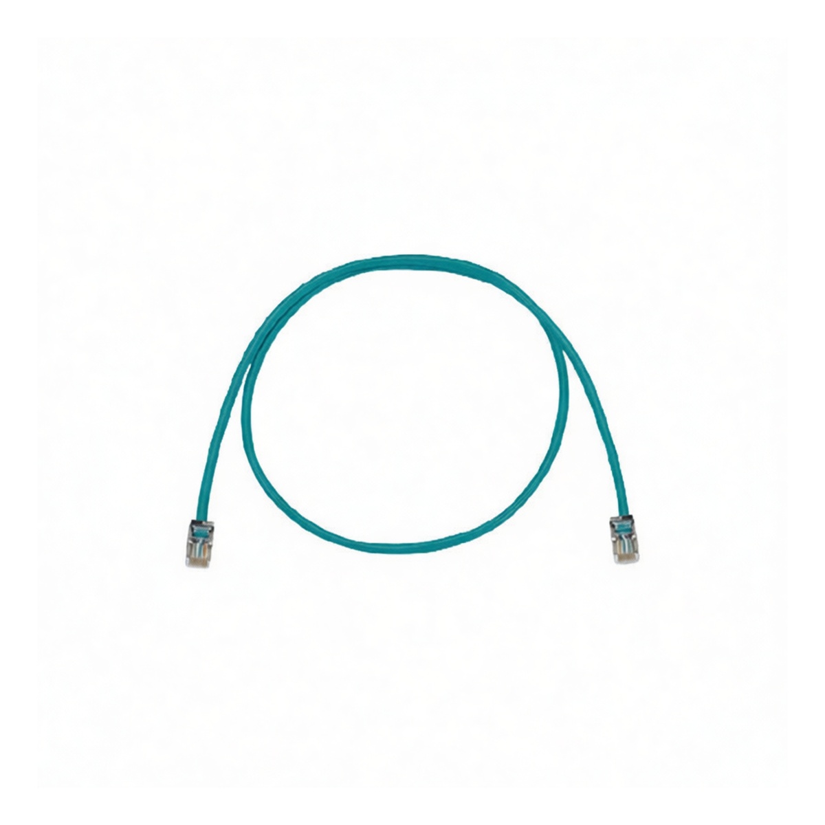 Cat.6A Ethernet Cable, RJ45, Polyurethane, 9.8 ft, 50 V, Pkg Qty 2