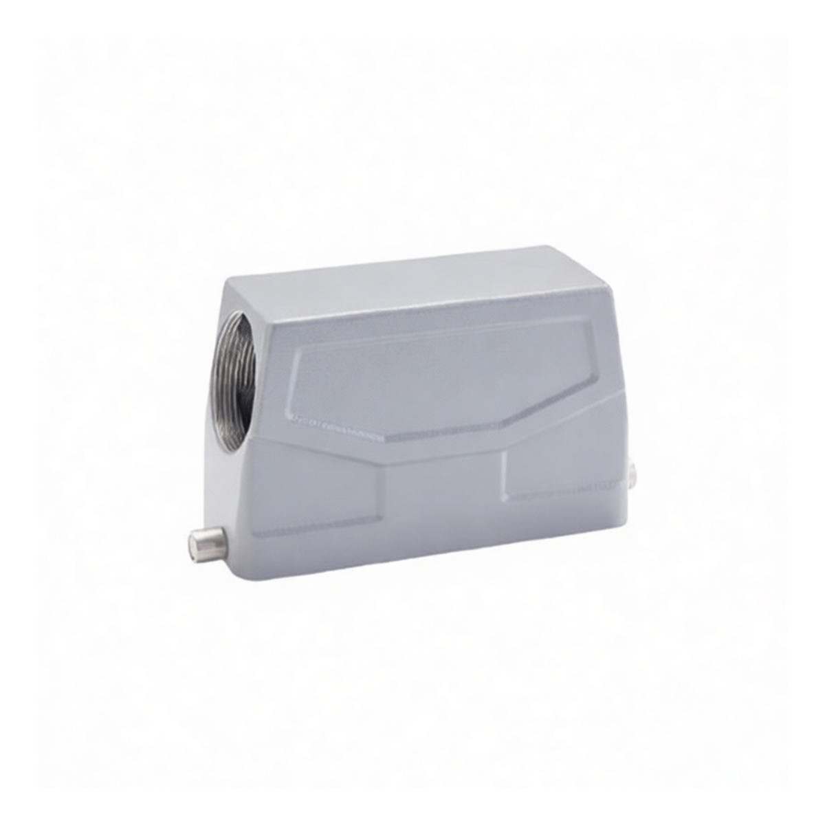 Metal Industrial Connector 600V 20A 14AWG 2-Conductor Portable Cord, Pkg Qty 6