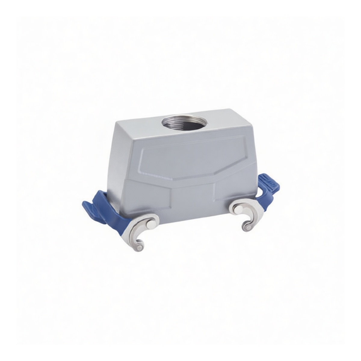 Metal Industrial Connector 600V 30A 14AWG 2-Conductor Portable Cord, Pkg Qty 2