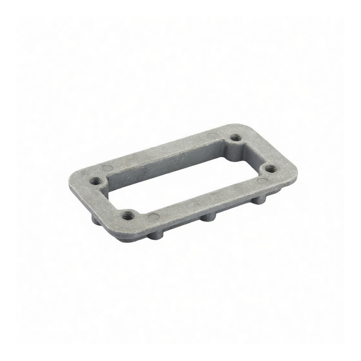 Steel Handrail Bracket 1.5 in Rail 3 in Proj 50 lbs Load Unfinished, Pkg Qty 20