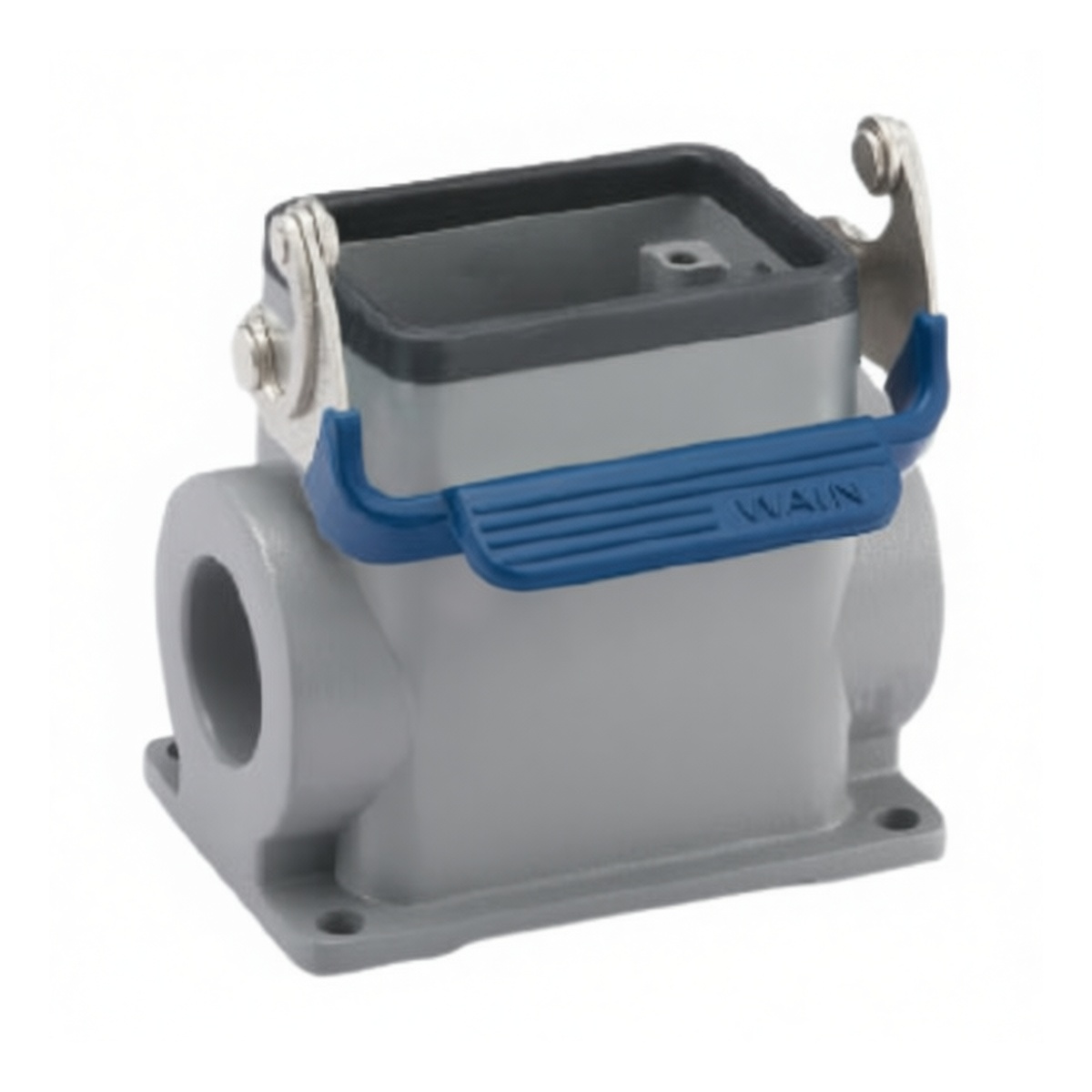 Steel Lockout Hasp 1.5 in Jaw 6 Holes for Industrial Safety, Pkg Qty 50