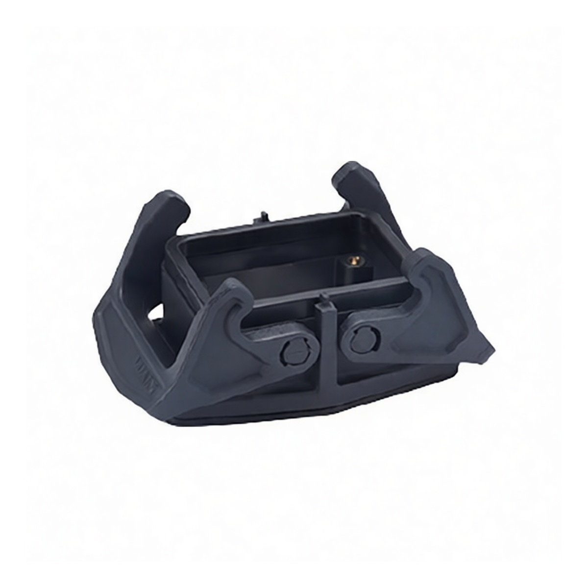 Plastic H6B Draw Latch Black for Industrial Enclosures, Pkg Qty 12