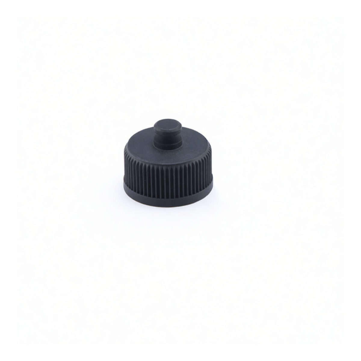 M12 Plastic Protective Cap for Industrial Connectors, Pkg Qty 50