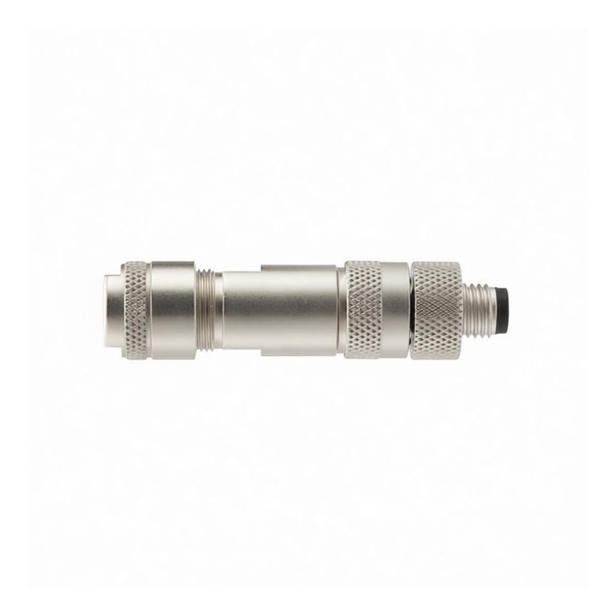 M8 Circular Connector Metal 300V 4A for Industrial, Pkg Qty 6