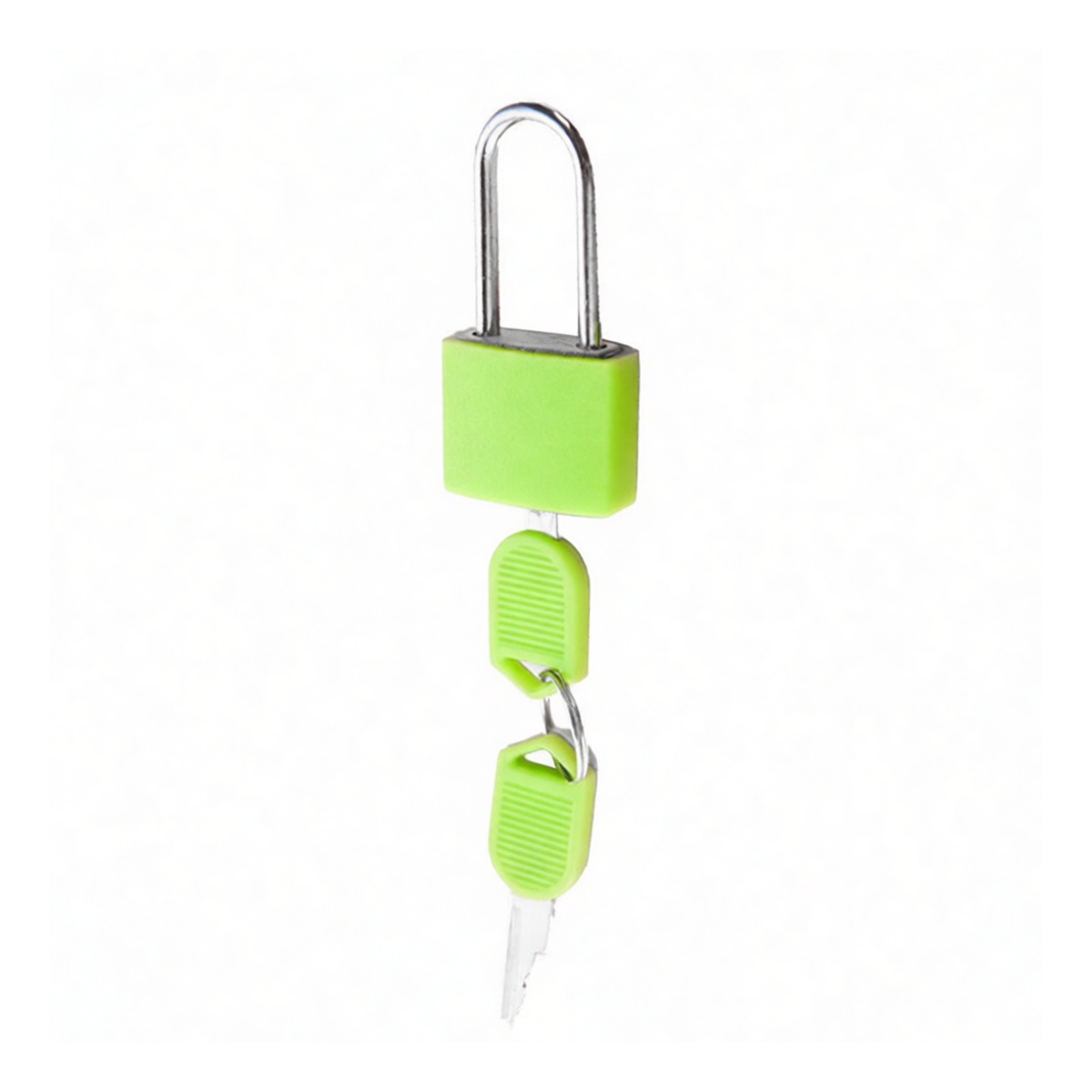 Green Copper Mini Keyed Cable Lock, 0.87 in, Pkg Qty 25