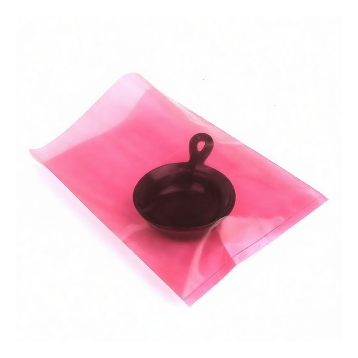 Pink Anti-Static PE Bag 15.7x11.8 in 0.003 in Thick for Electronics Pkg Qty 100