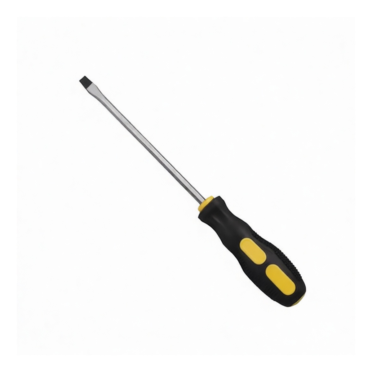 Slotted Screwdriver, 7.87 Inch, Chromium Vanadium Steel for Machine Screws, Pkg Qty 100