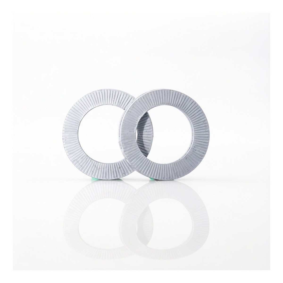 Carbon Steel M6 Lock Washer, 0.236" Bore, Zinc Flake, Pkg Qty 100