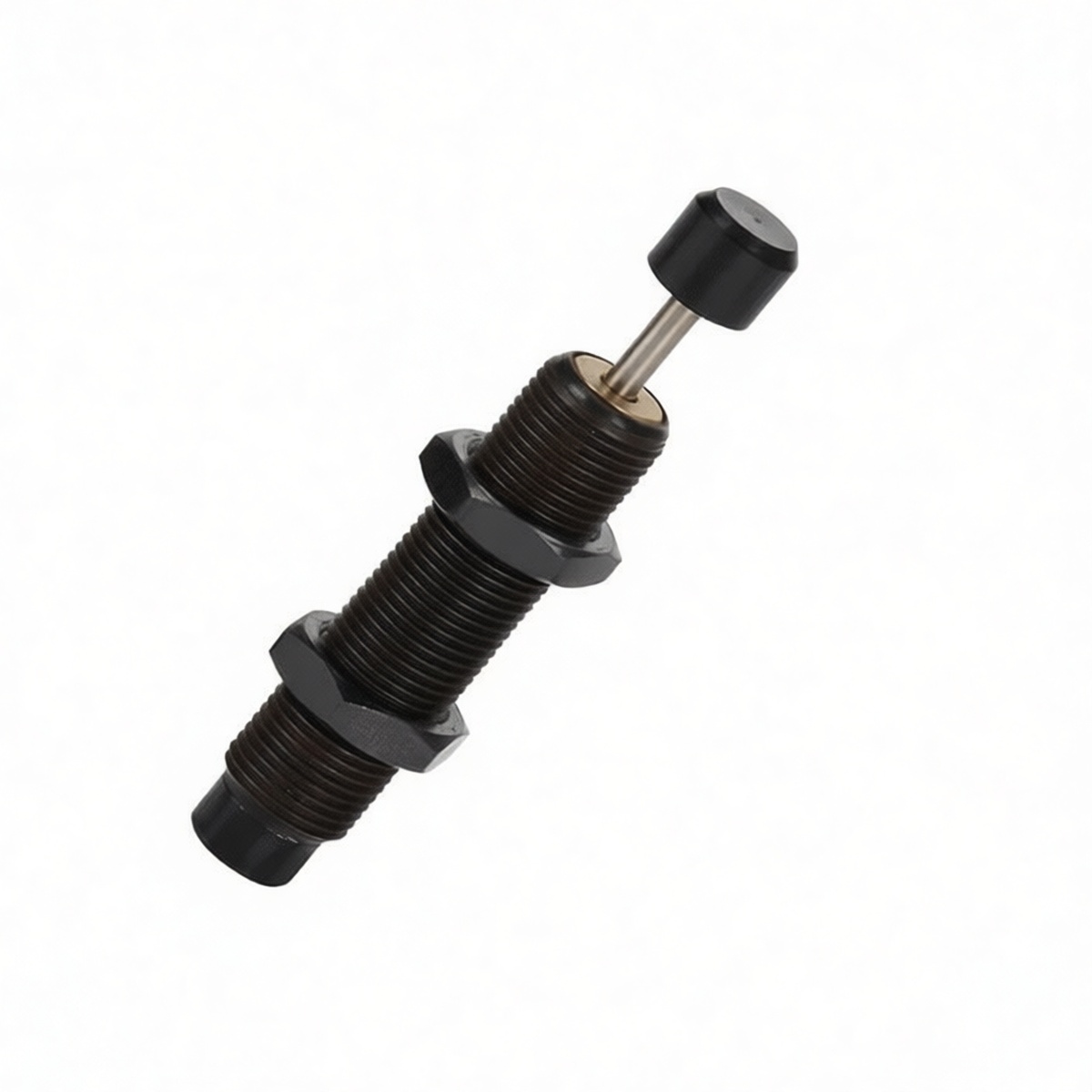 Steel Air Cylinder 1in Bore 2in Stroke M25 Thread 3000 PSI, Pkg Qty 2