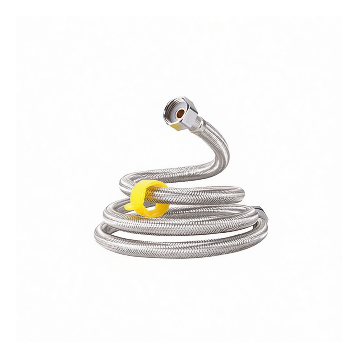 Stainless Steel High Pressure Hose, 19.69 Inches, 1/4-Inch Drive, Pkg Qty 12