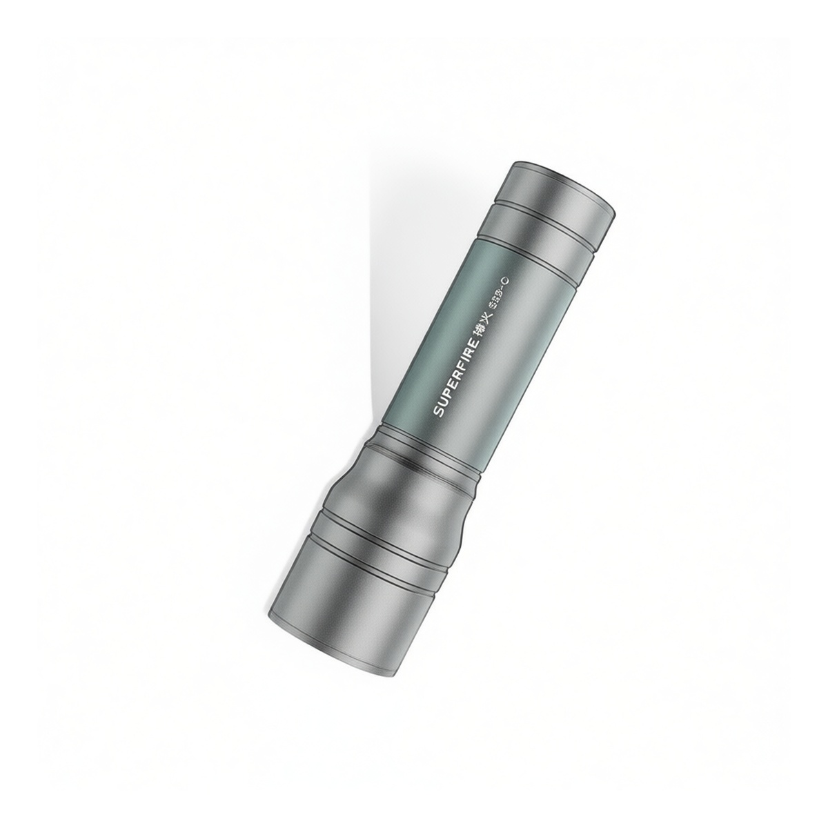 7W LED Floodlight Aluminum Housing USB Rechargeable, Pkg Qty 10