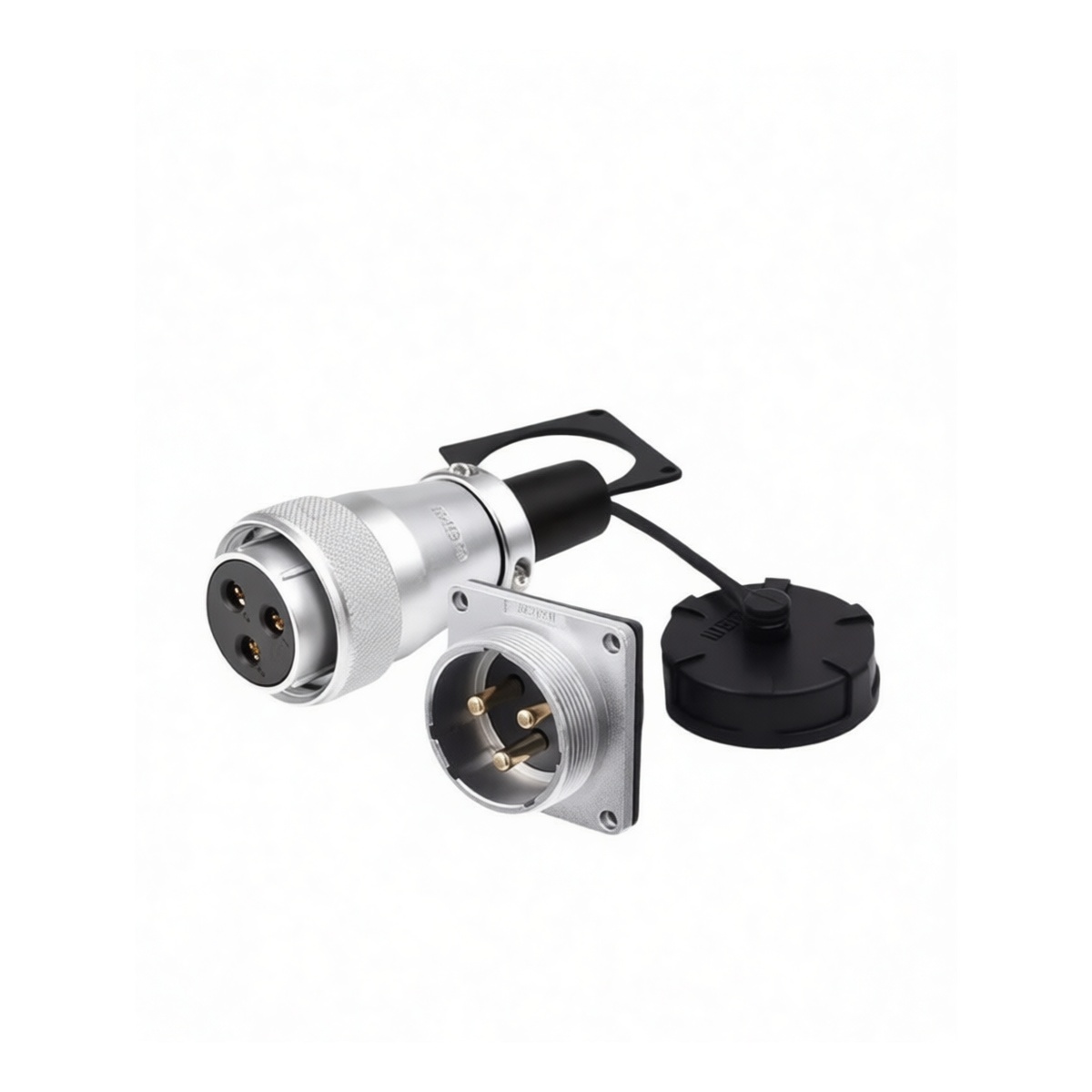 Aviation Cord 6 AWG 3-Conductor Rubber 500V 50A Portable, Pkg Qty 12