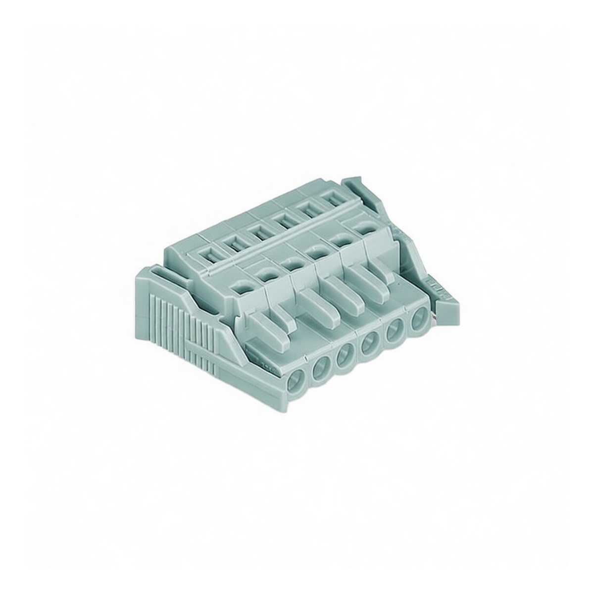 16A 300V Polyamide Plug-in Connector for Solid Wire, Pkg Qty 12