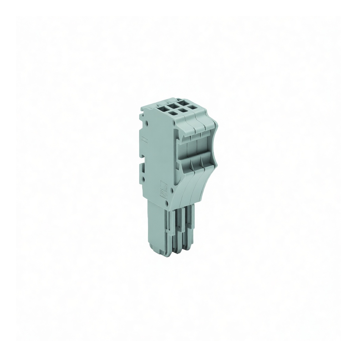 1-Port Plug Connector 160V 8A Plastic for Limit Switches, Pkg Qty 10