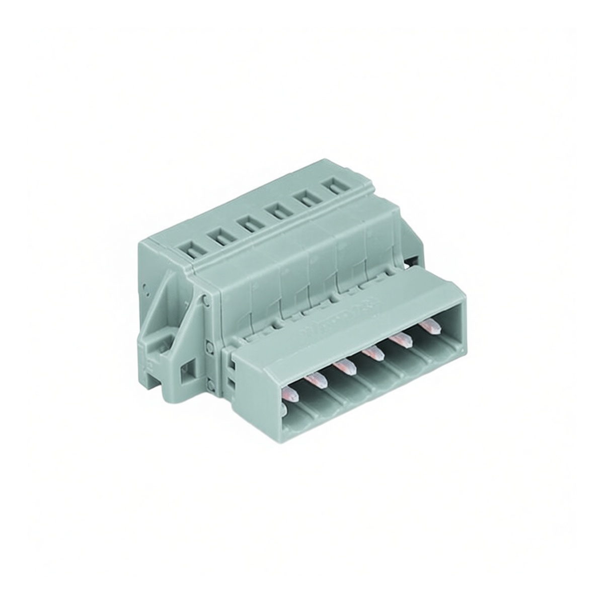 Gray Plastic 1-Conductor Pin Connector for Limit Switches, Pkg Qty 10