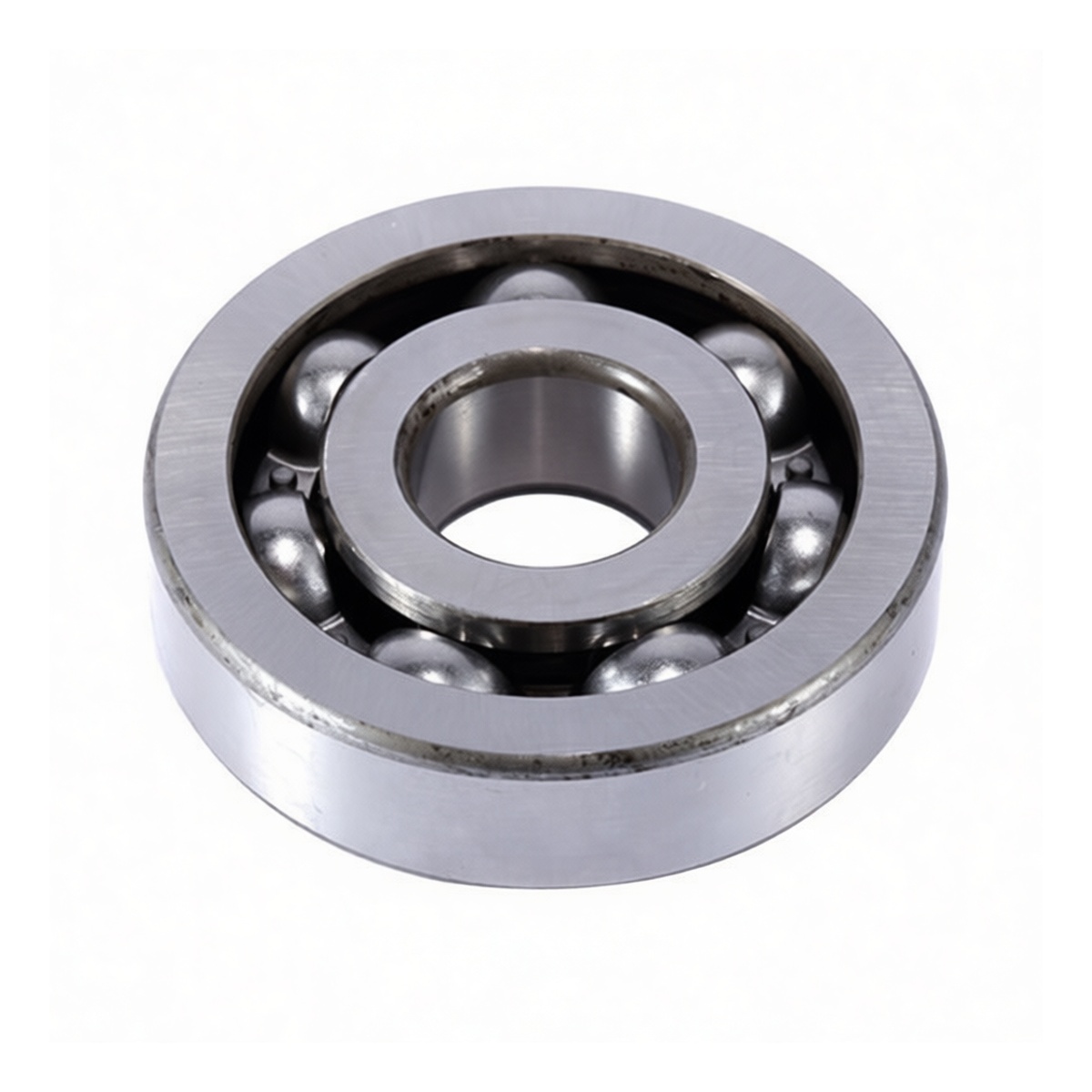 Steel Deep Groove Ball Bearing 0.98in Bore 1.65in OD 0.35in L, Pkg Qty 5