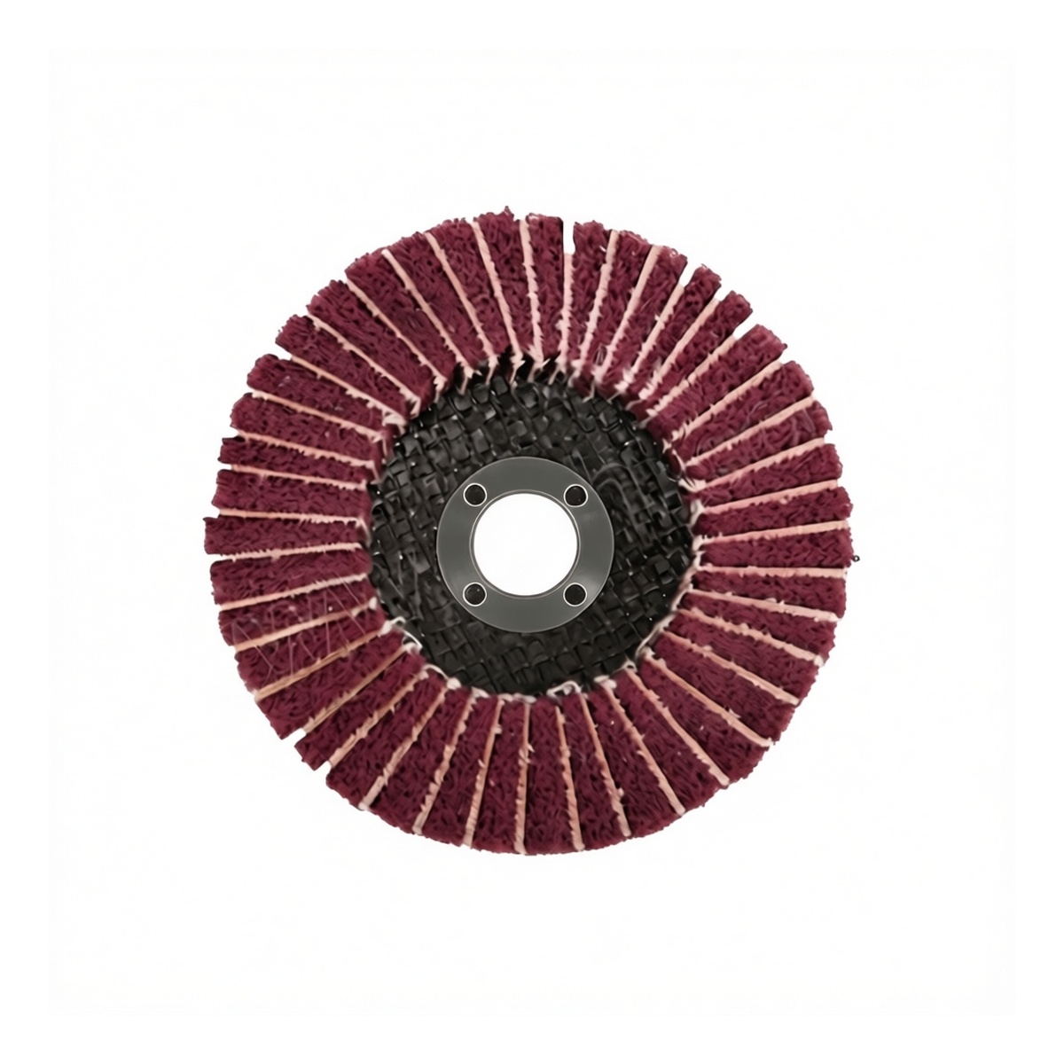 Coarse Aluminum Oxide Scouring Pad Wheel, 3.94 in, Pkg Qty 200
