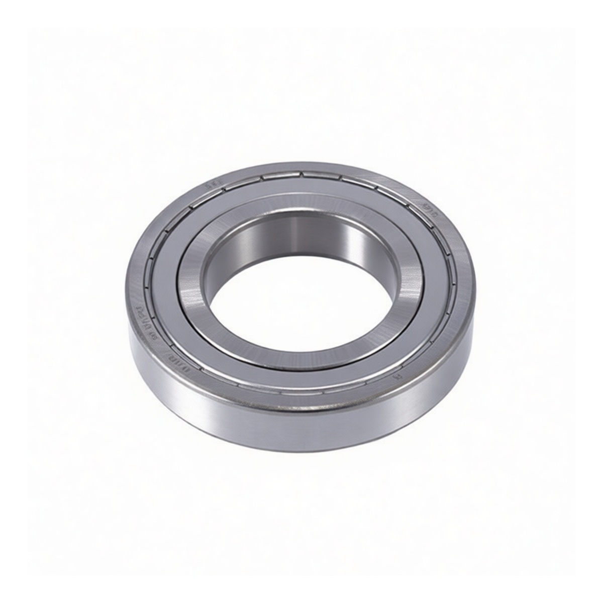 Steel Deep Groove Ball Bearing 0.59 in Bore 1.26 in OD, Pkg Qty 25