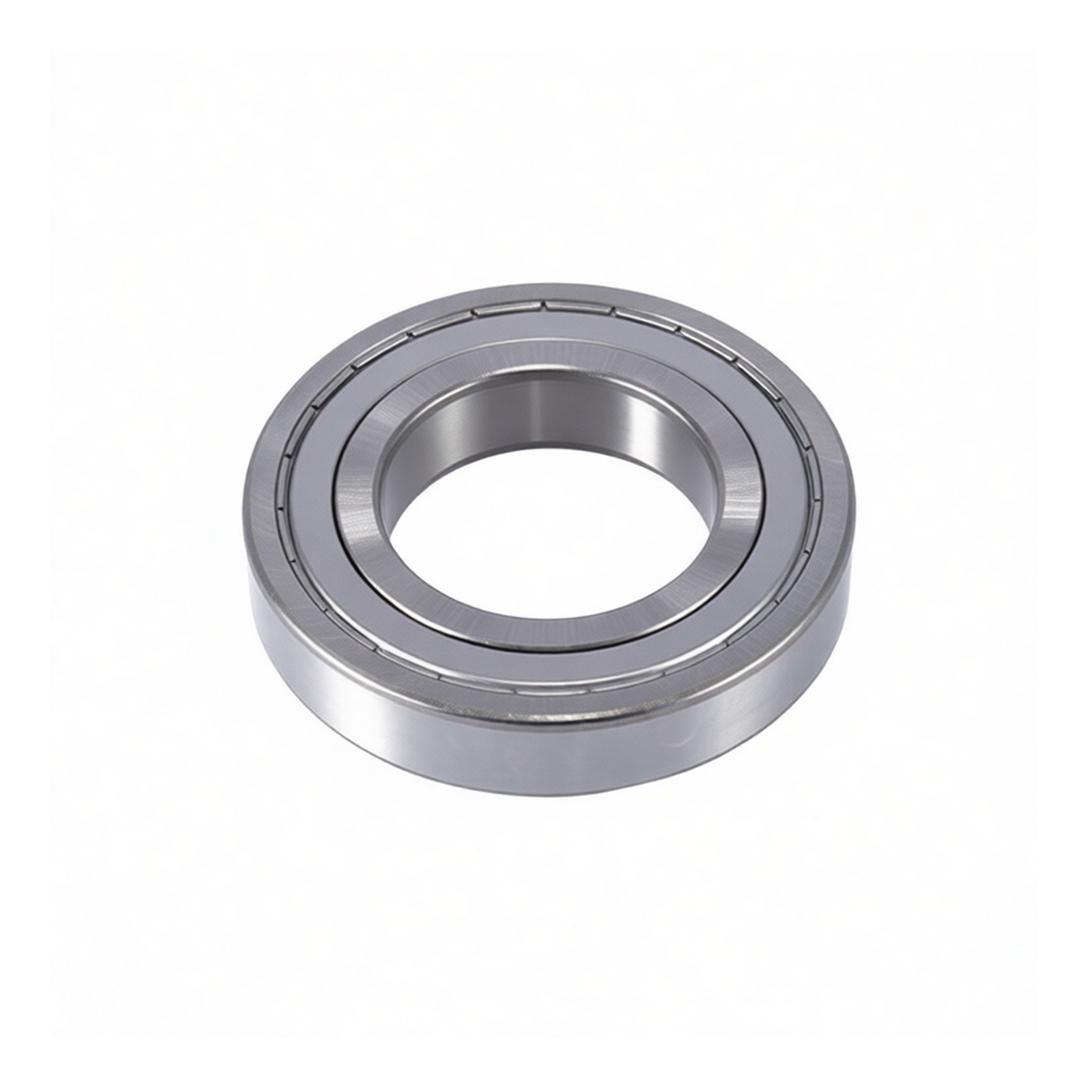 Steel Deep Groove Ball Bearing 1.77in Bore 2.95in OD 0.63in L, Pkg Qty 6