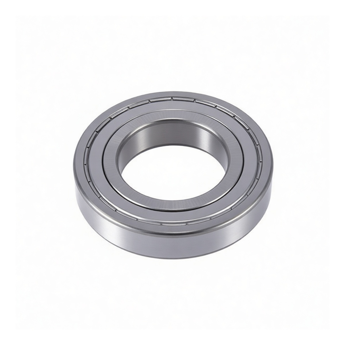 Steel Deep Groove Ball Bearing 0.787in Bore 1.85in OD, Pkg Qty 24
