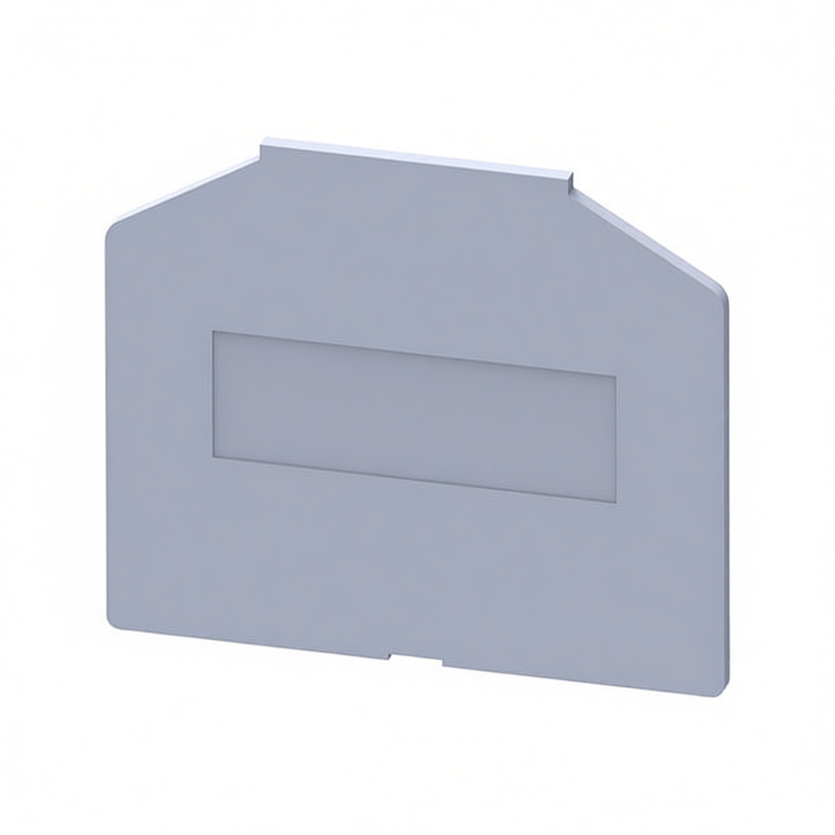 Plastic Wireway Accessory 0.5in 600V 20A for 4mm Wire, Pkg Qty 50