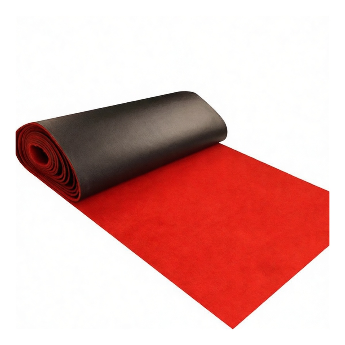 Heavy-Duty Polyester PVC Carpet Mat, 32.8 ft x 3.9 ft x 0.28 in