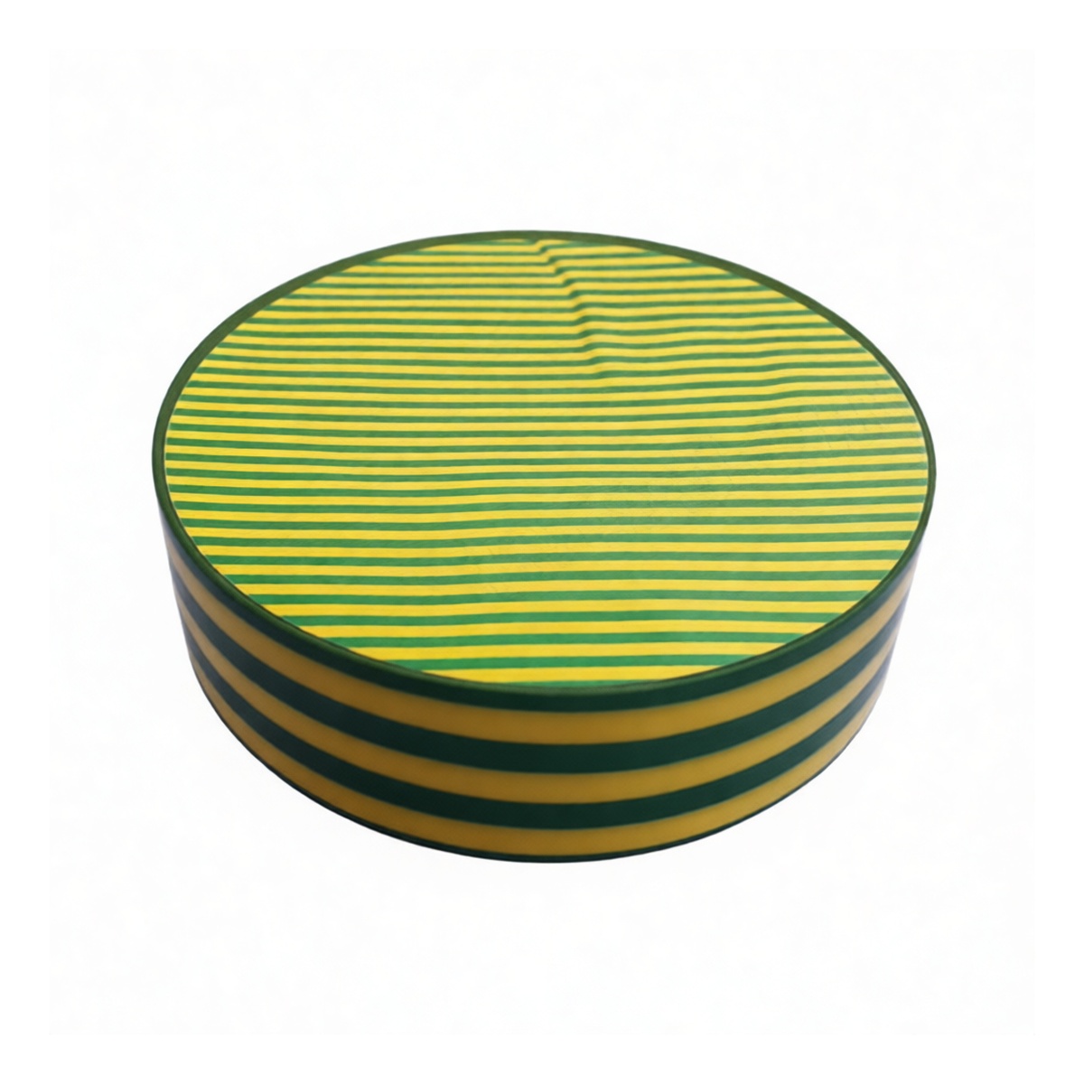 PVC Electrical Grounding Tape, 0.71 in x 30 ft, Yellow/Green, Pkg Qty 100