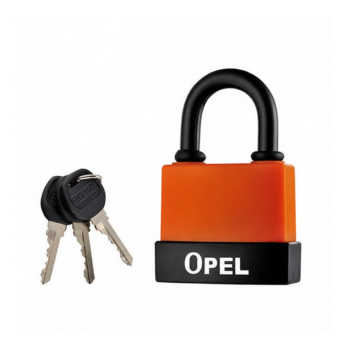 Steel Keyed Cable Lock, 1.81 in, Powder Coated, for Equipment, Pkg Qty 20
