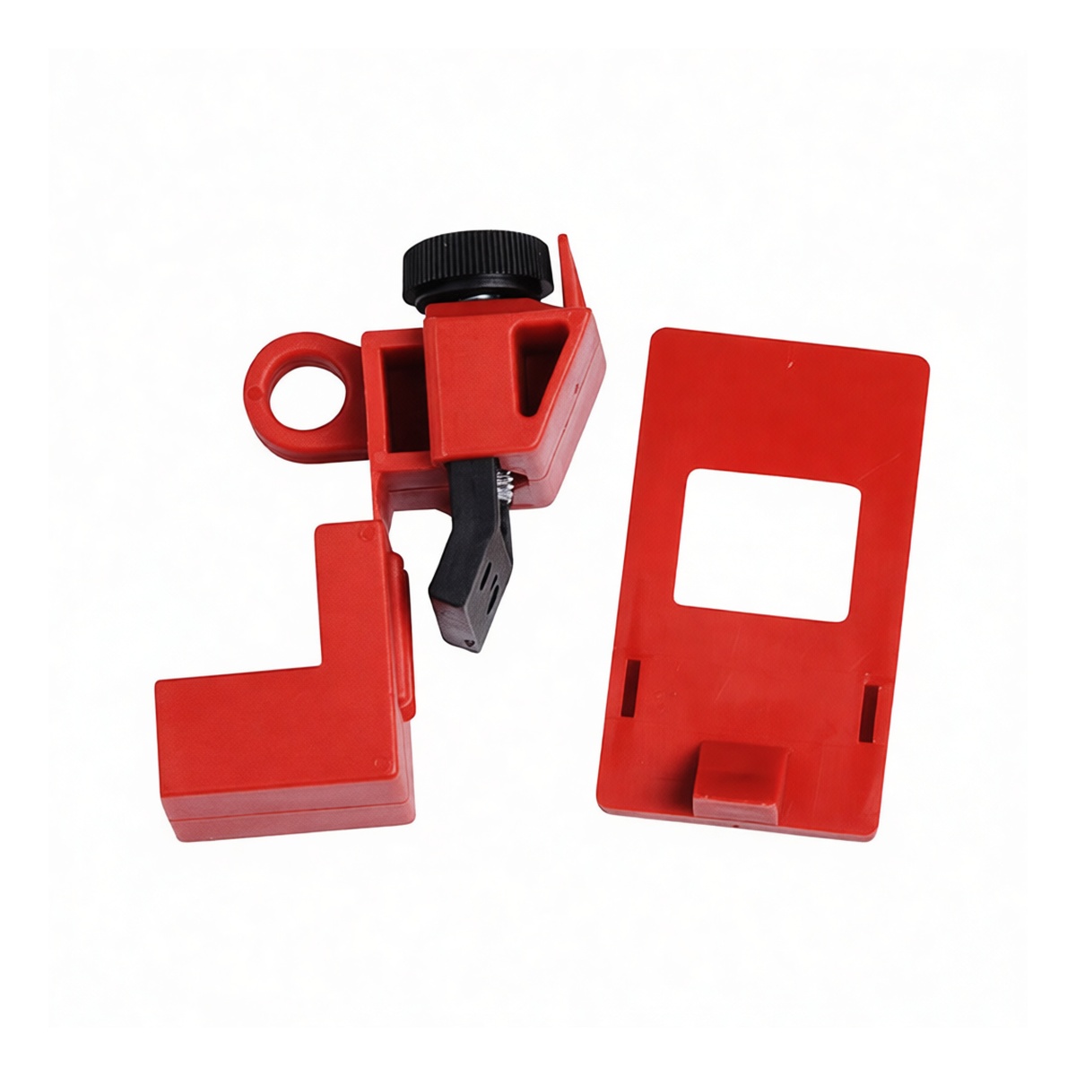 Clamp-On 480V Breaker Lockout, Nylon, 1 Size, Pkg Qty 2