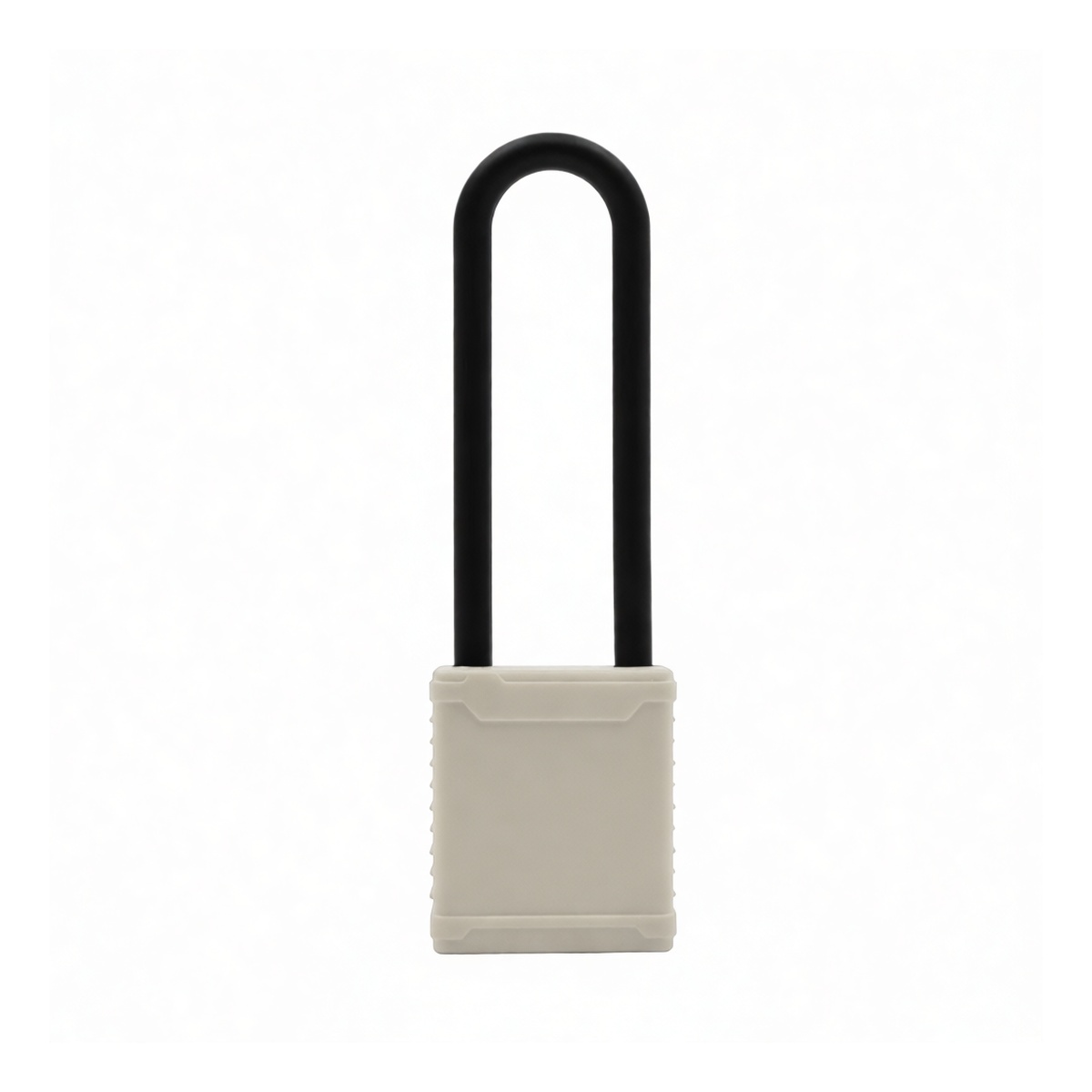 Nylon Lockout Padlock, 3.0 in Shackle, Keyed Different, Pkg Qty 24