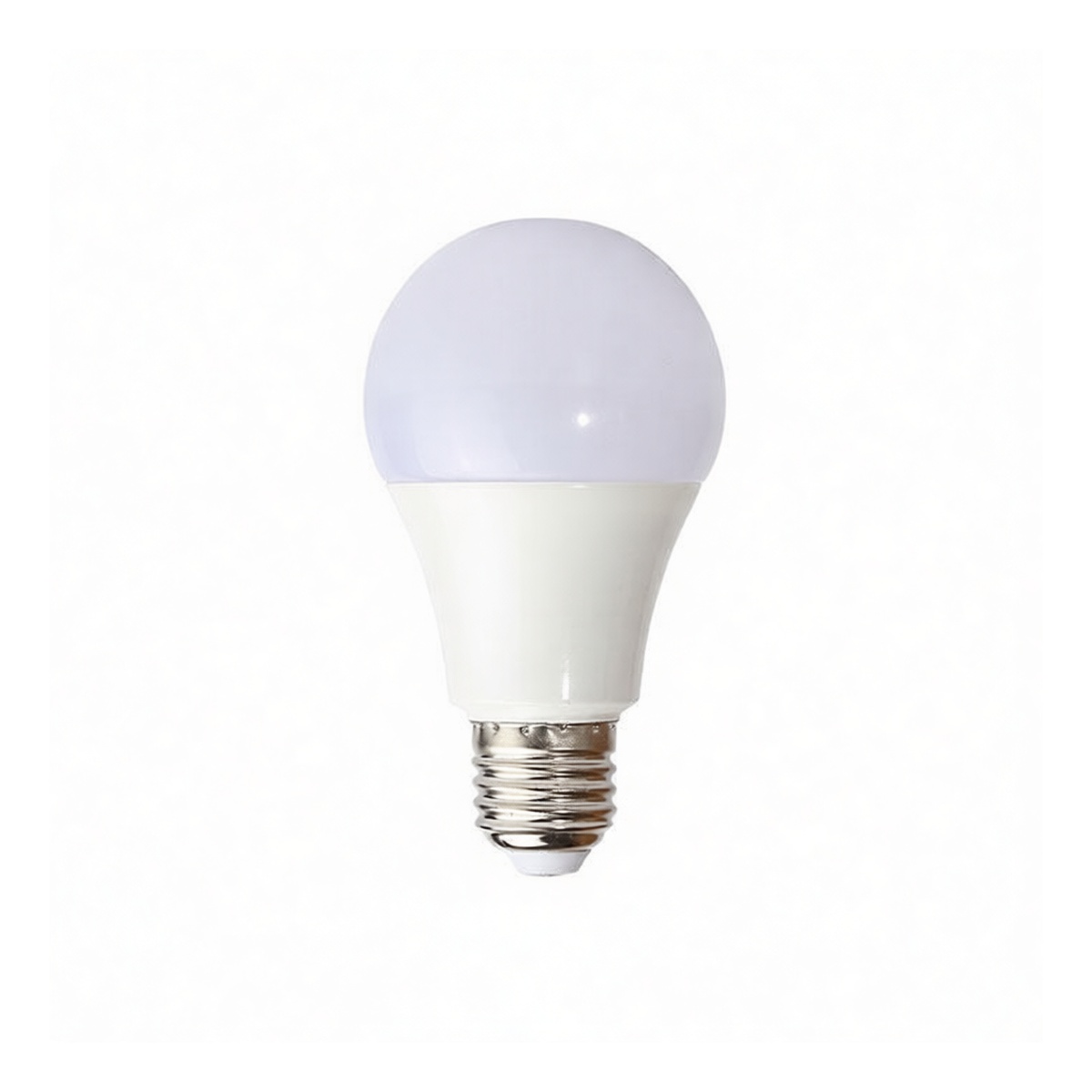 12W Plastic Aluminum LED Bulb E27 Base White Light Track Fixture, Pkg Qty 50