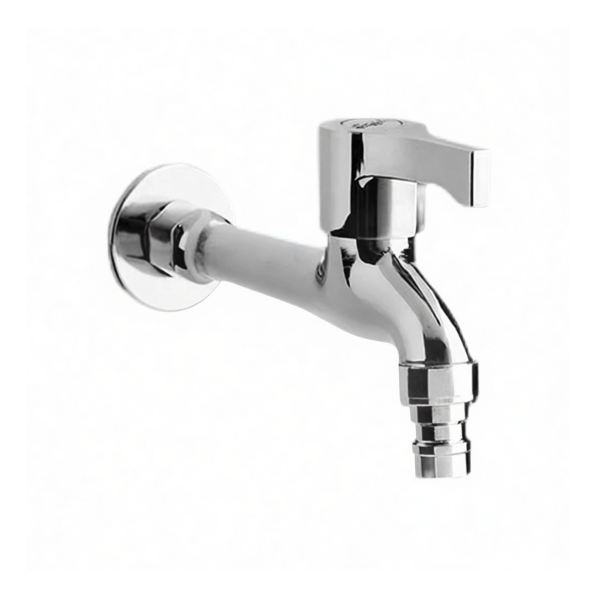Brass Washing Machine Faucet, 5.71 x 3.35 in, 4-Part Thread, Pkg Qty 12