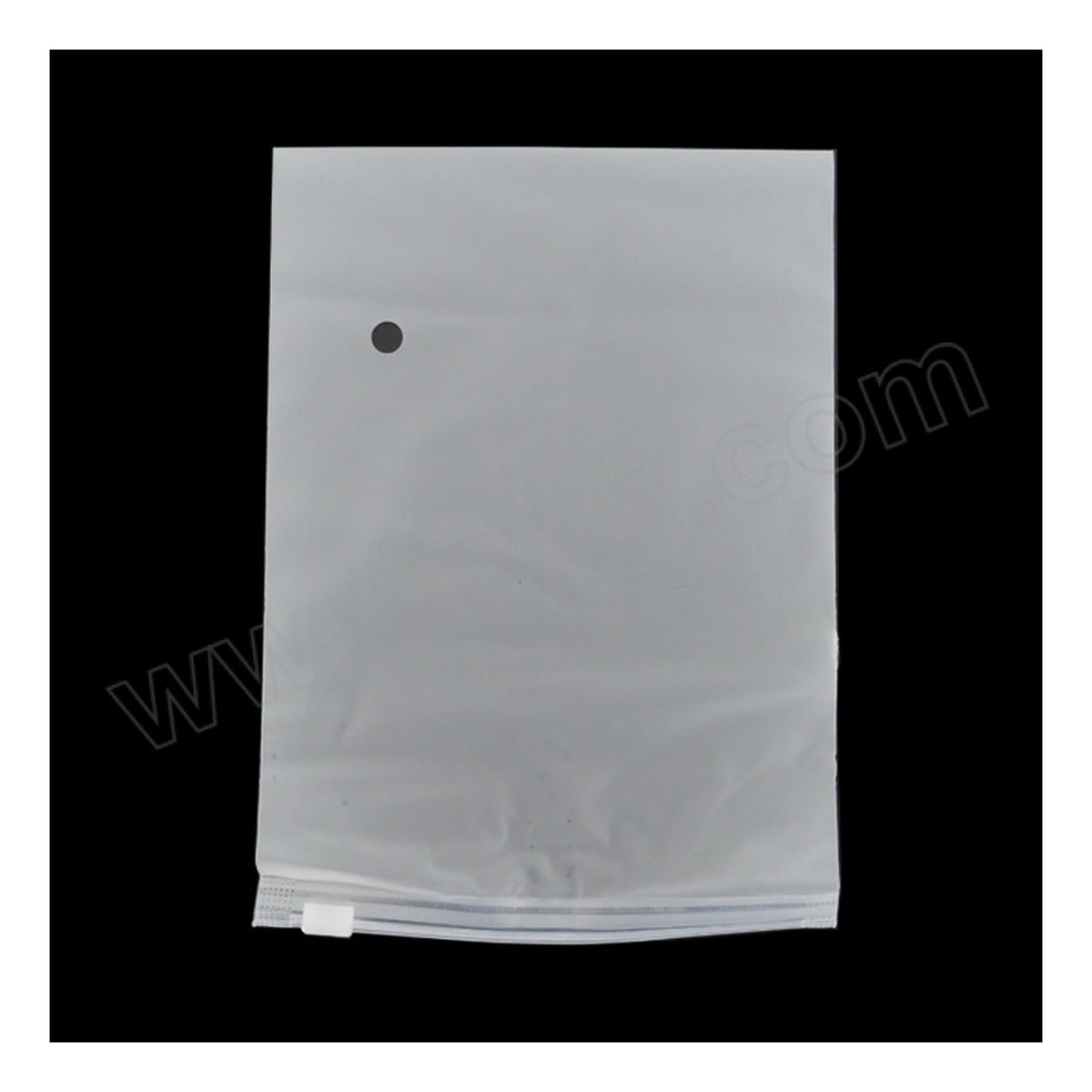 PE Frosted Zipper Bag 10x16in 14mil Clear, Pkg Qty 500