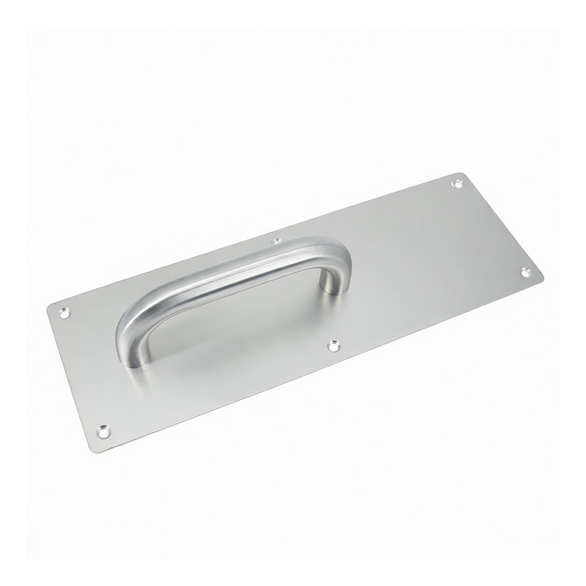 Stainless Steel Slide Plate, 3.94x11.81 in, for Hand Knobs, Pkg Qty 12